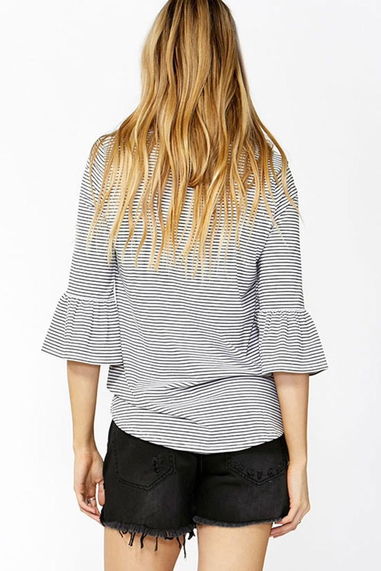 [TEST] Rye Gathered Sleeve Tee