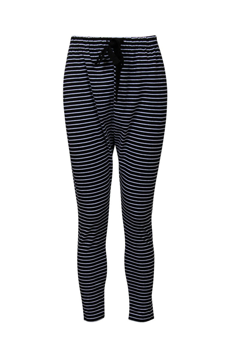 [TEST] Luxe Stripe Drop Crotch Pant