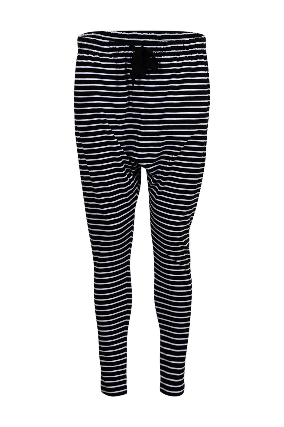 [TEST] Luxe Stripe Drop Crotch Pant