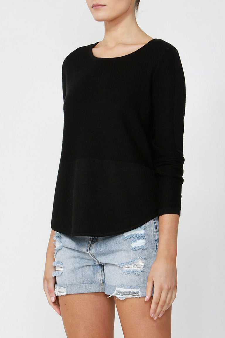 [TEST] Taylor Curved Hem Jumper