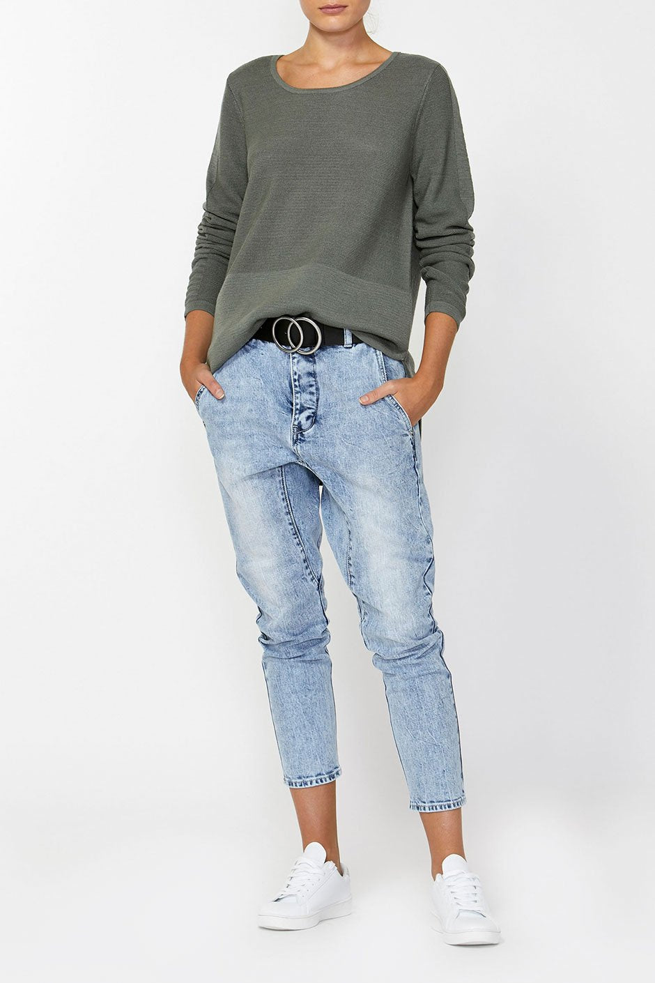 [TEST] Taylor Curved Hem Jumper