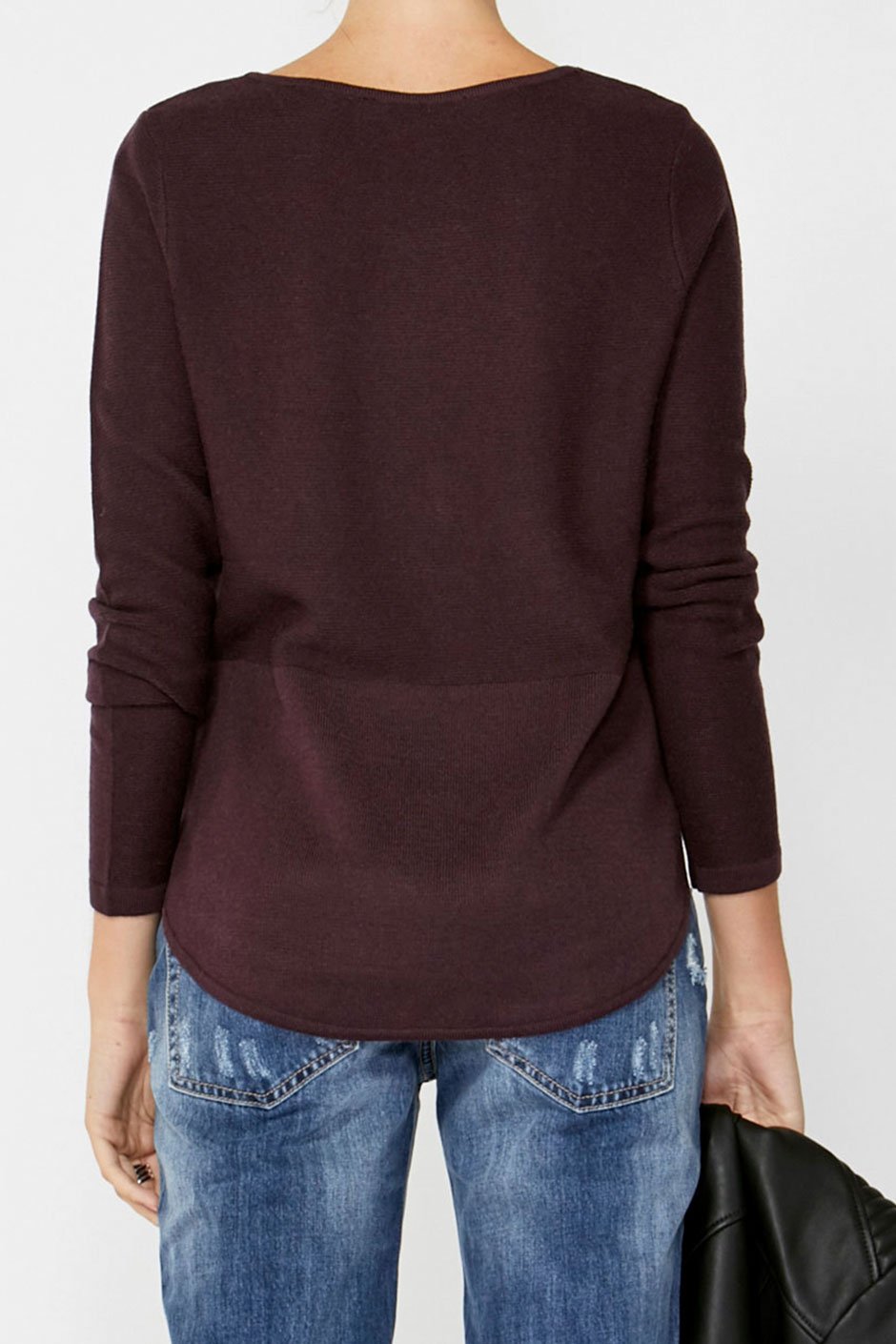 [TEST] Taylor Curved Hem Jumper