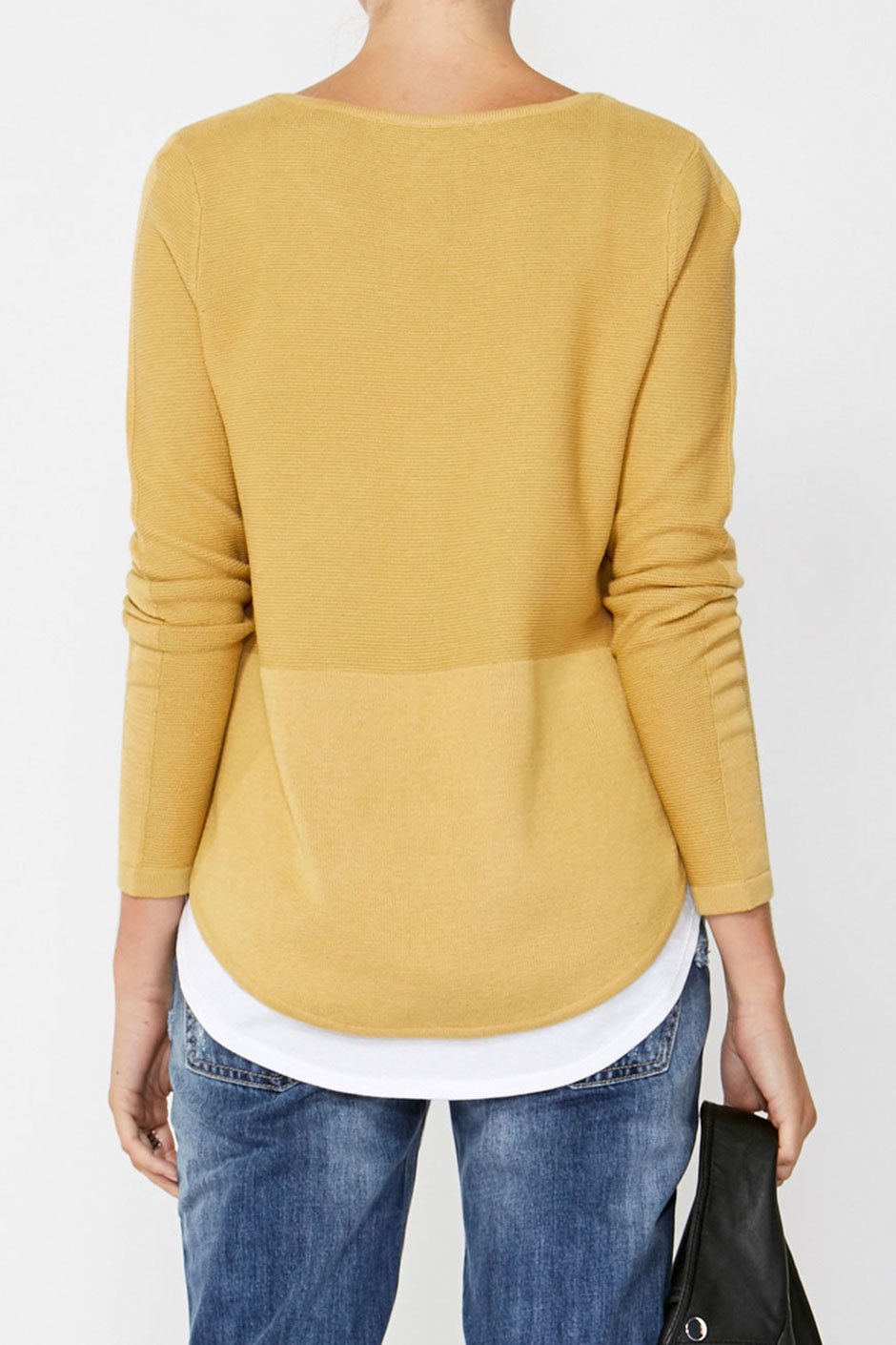 [TEST] Taylor Curved Hem Jumper
