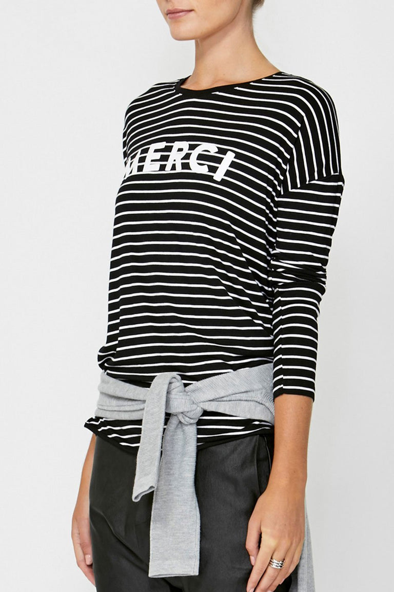 [TEST] Jojo Long Sleeve Print Tee