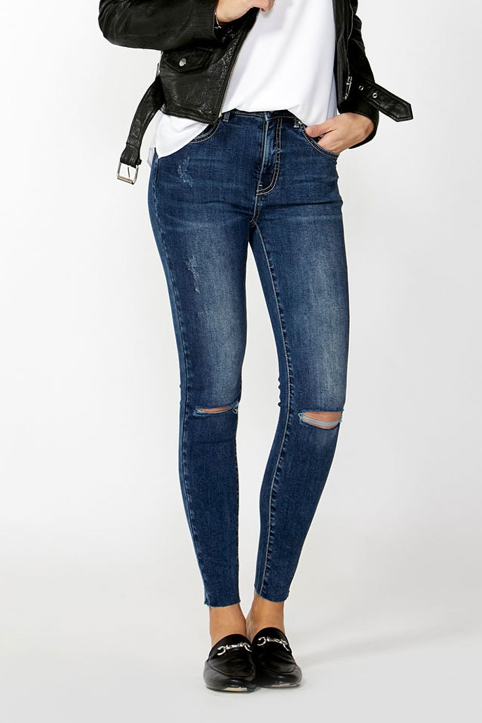 [TEST] Avril Rip Knee Skinny Jean
