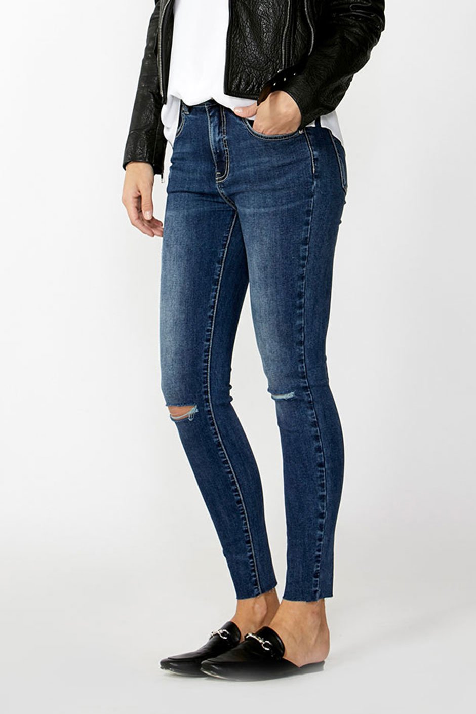 [TEST] Avril Rip Knee Skinny Jean