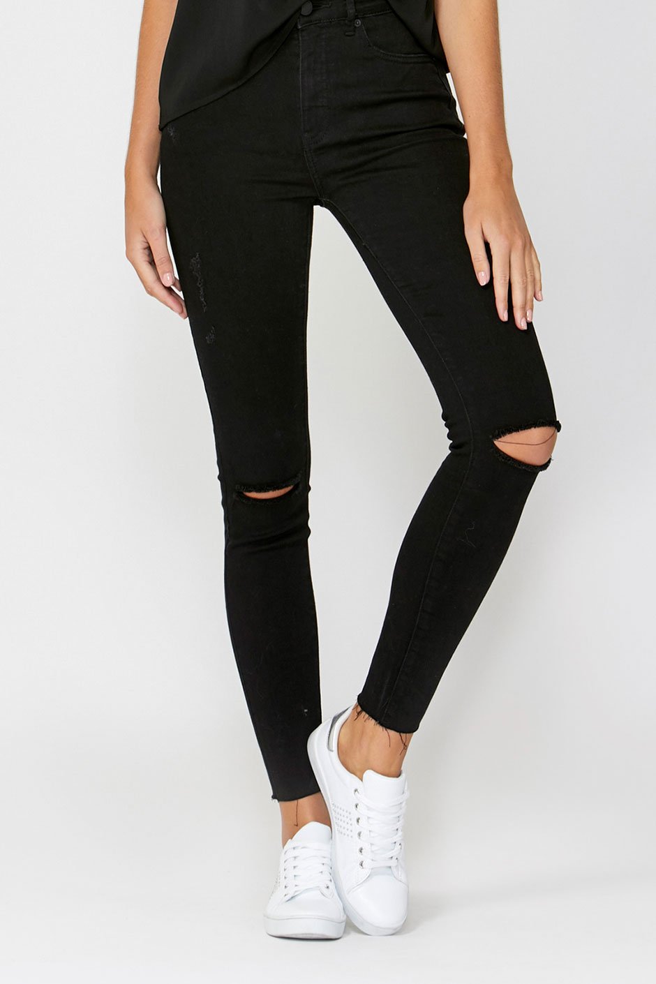 [TEST] Avril Rip Knee Skinny Jean