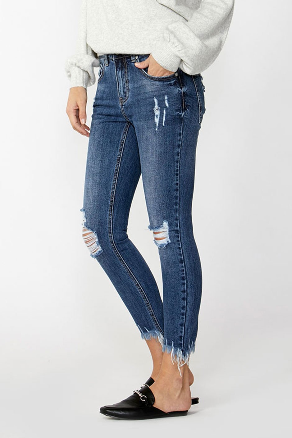 [TEST] Brodie Mullet Hem Jean