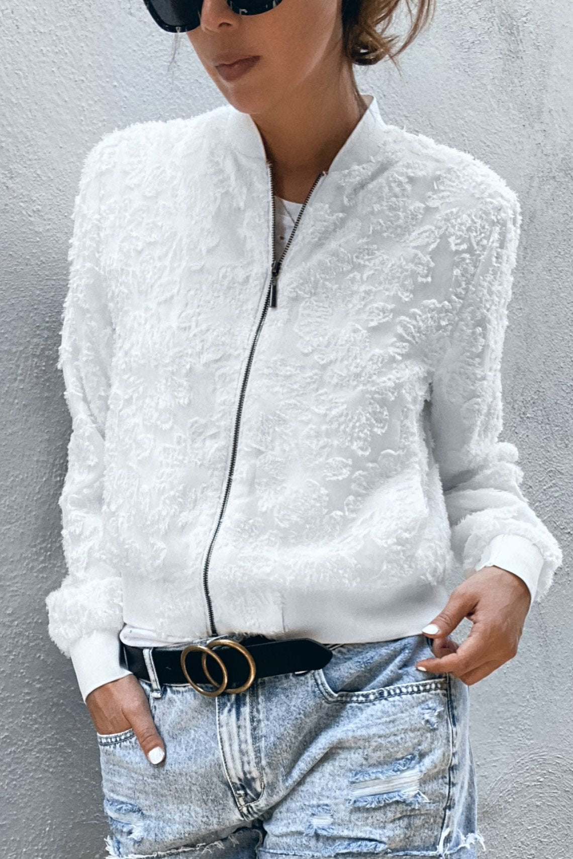 [TEST] Arabella Burnout Bomber Jacket