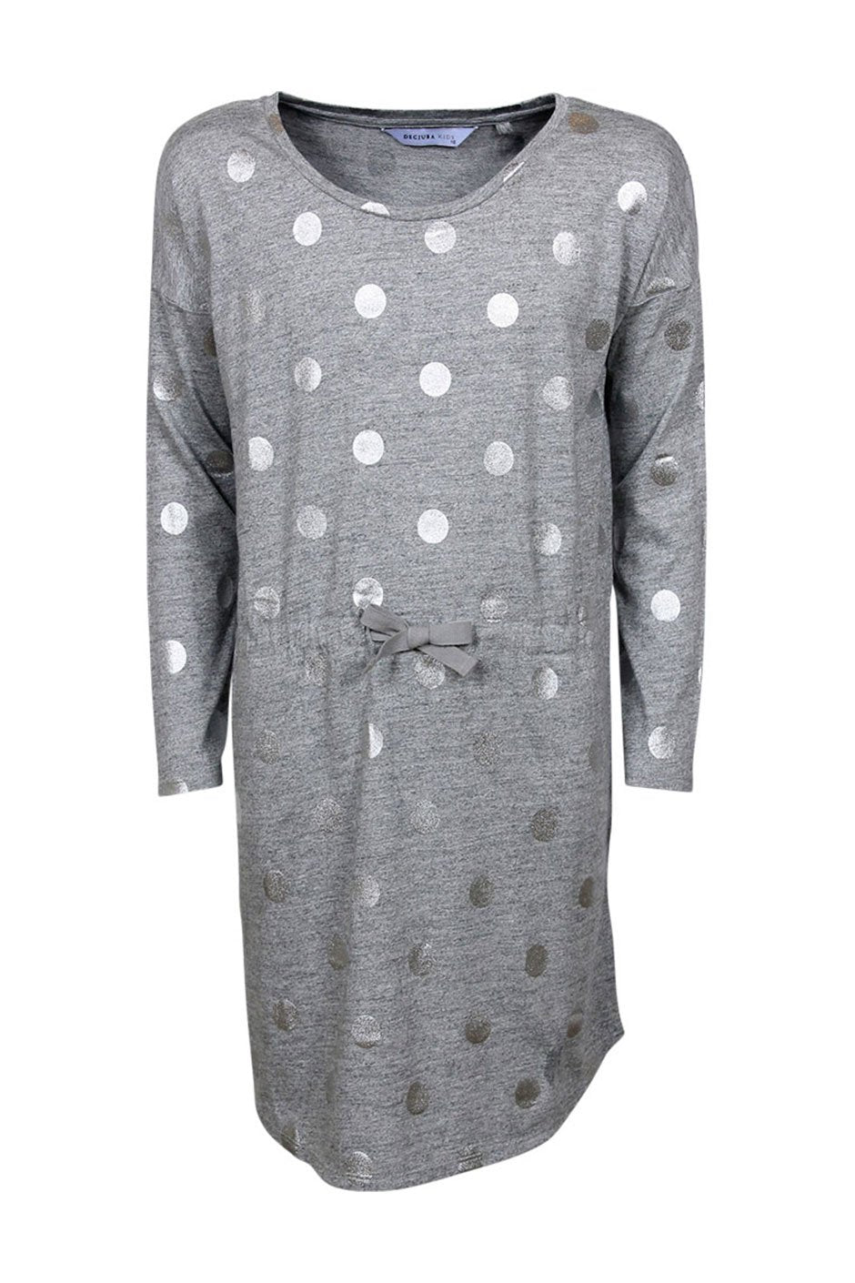 [TEST] Kids Metallic Spot L/S Dress