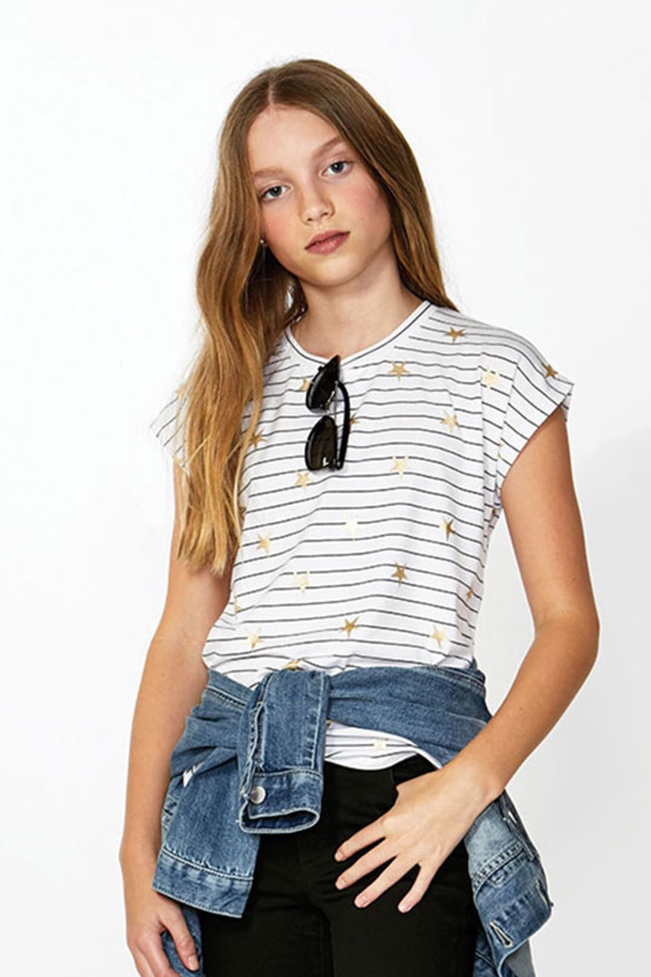 [TEST] Kids Star Stripe Tee