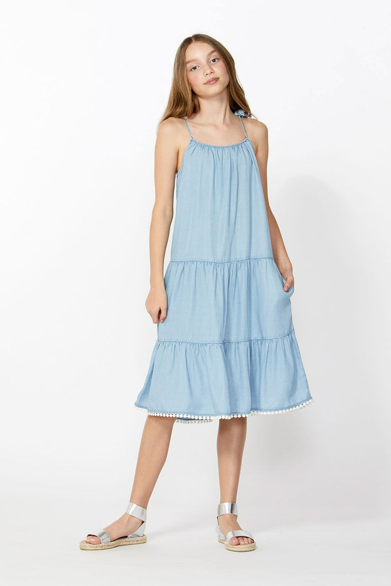 [TEST] Kids Tiered Strap Dress