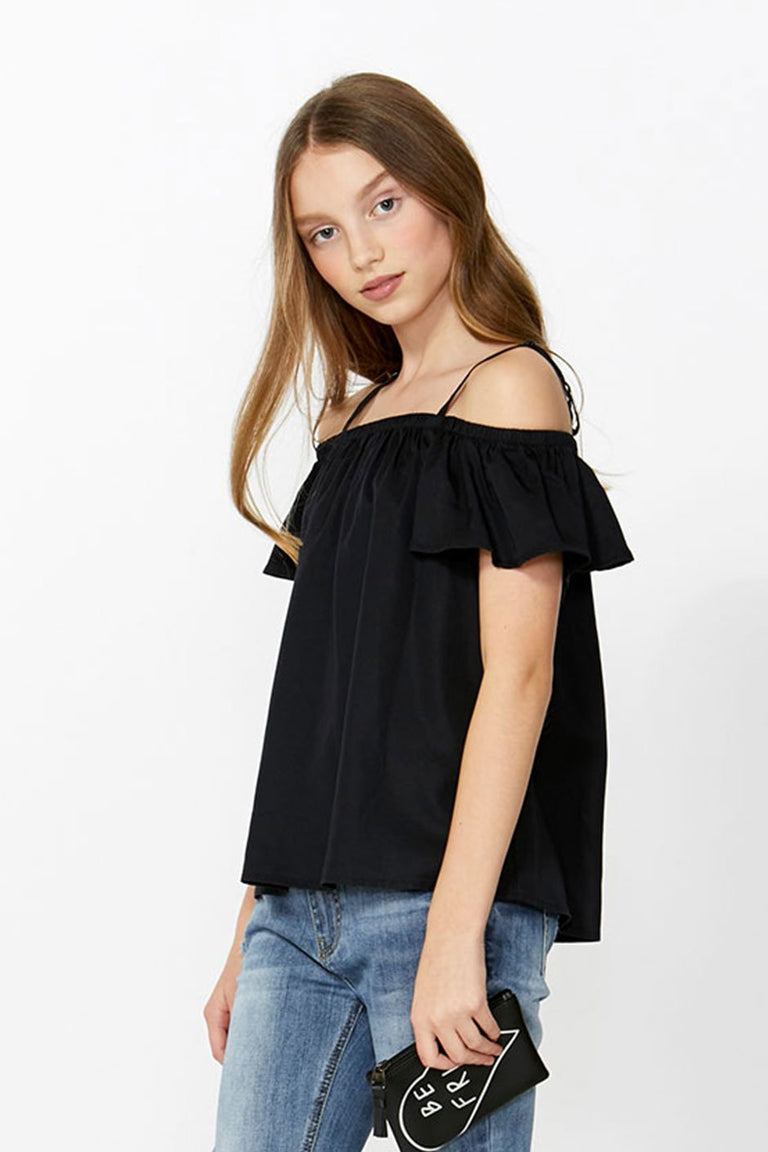 [TEST] Kids Off Shoulder Ruffle Top