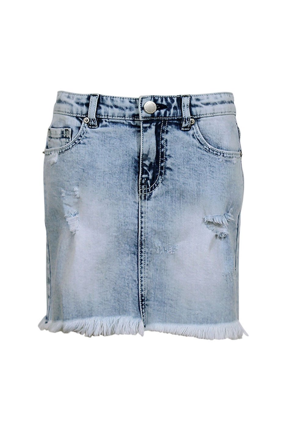 [TEST] Kids Denim Mini Skirt