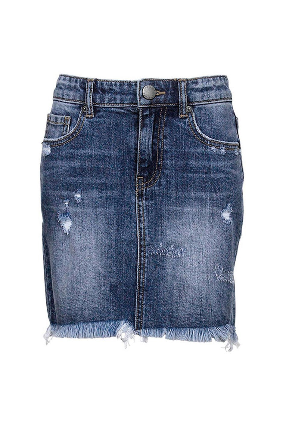 [TEST] Kids Denim Mini Skirt