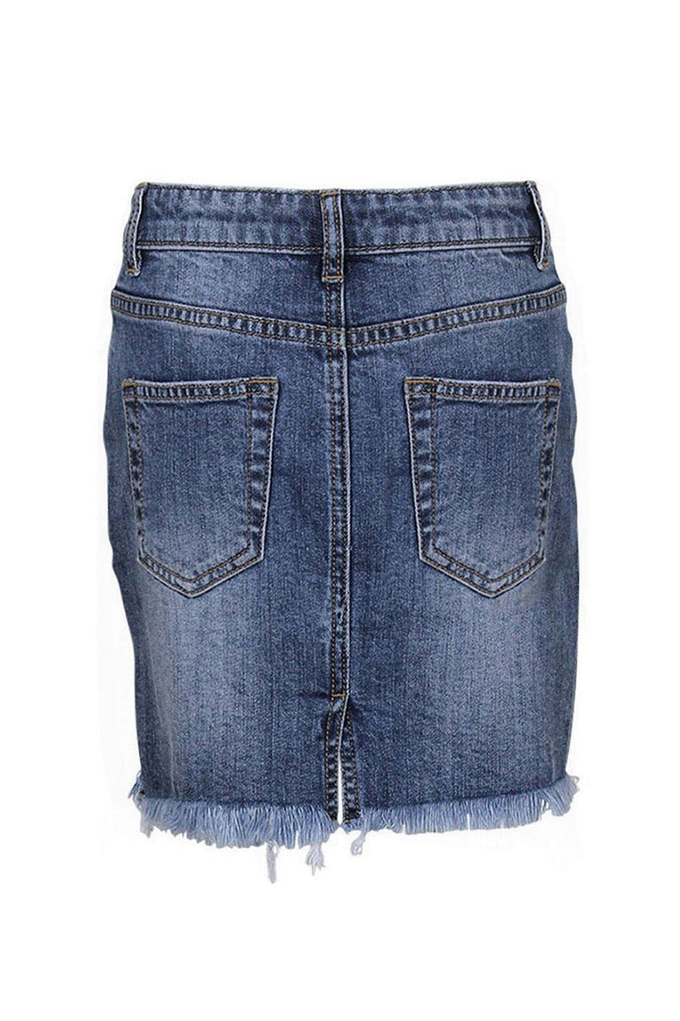 [TEST] Kids Denim Mini Skirt