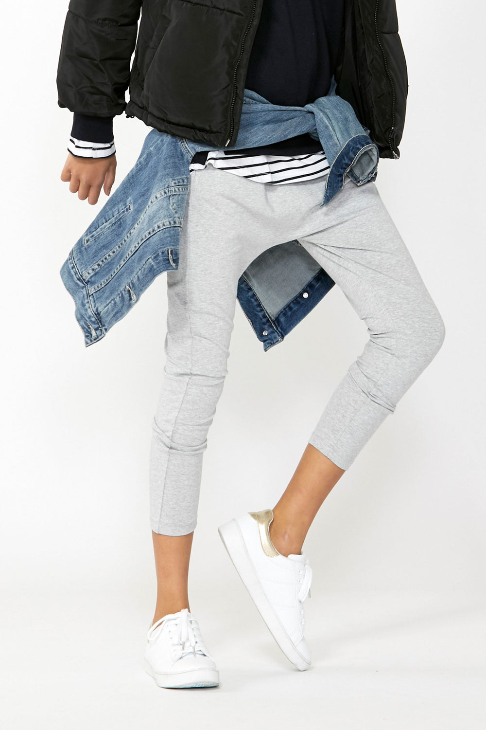 [TEST] Kids Jersey Drop Crotch Jogger