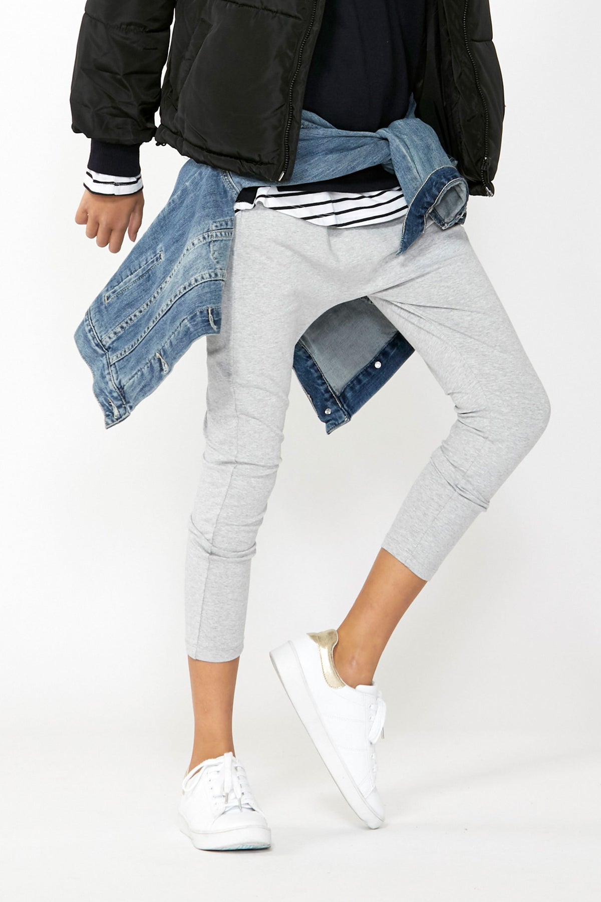 [TEST] Kids Jersey Drop Crotch Jogger