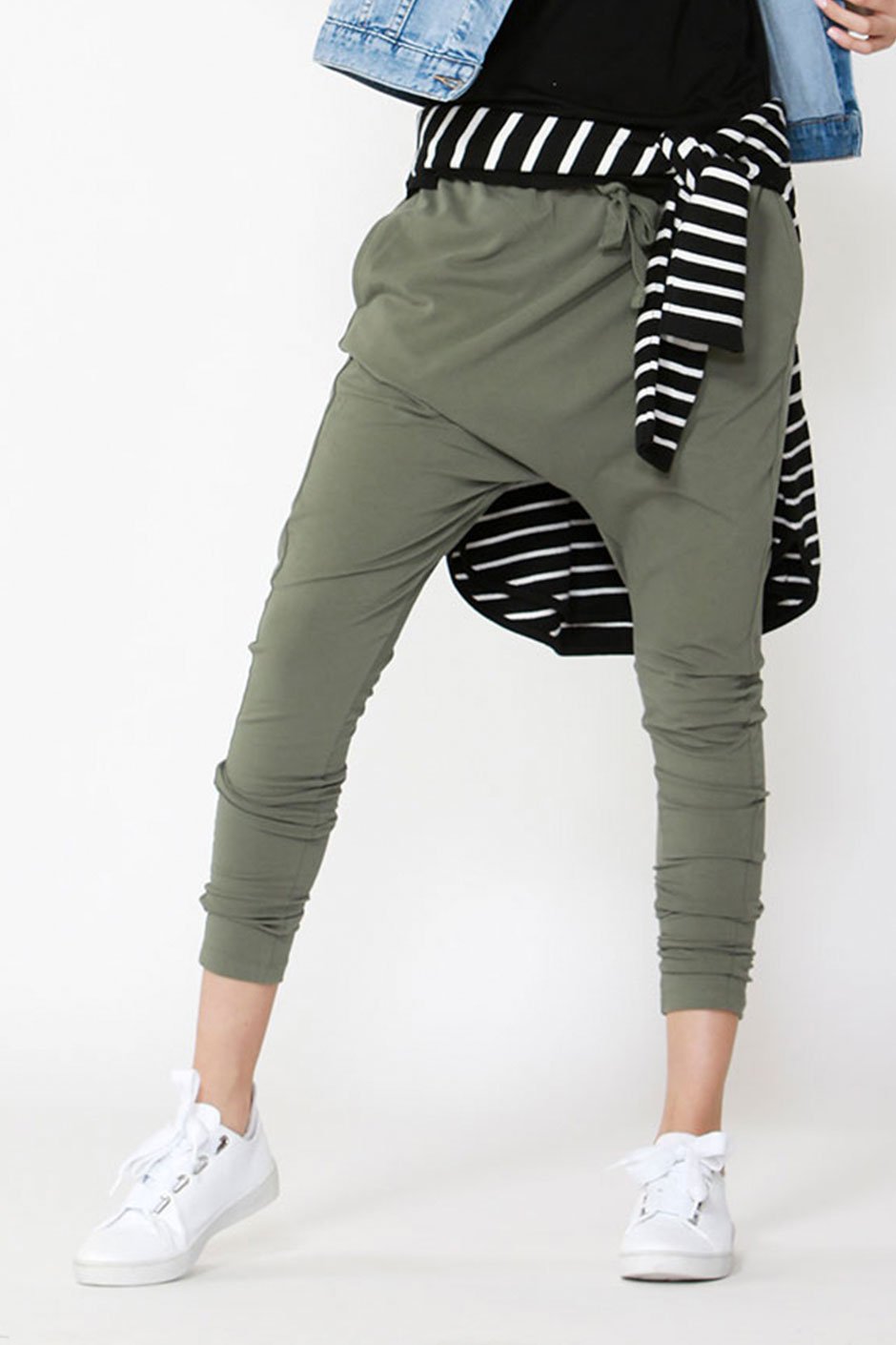 [TEST] Kids Jersey Drop Crotch Jogger