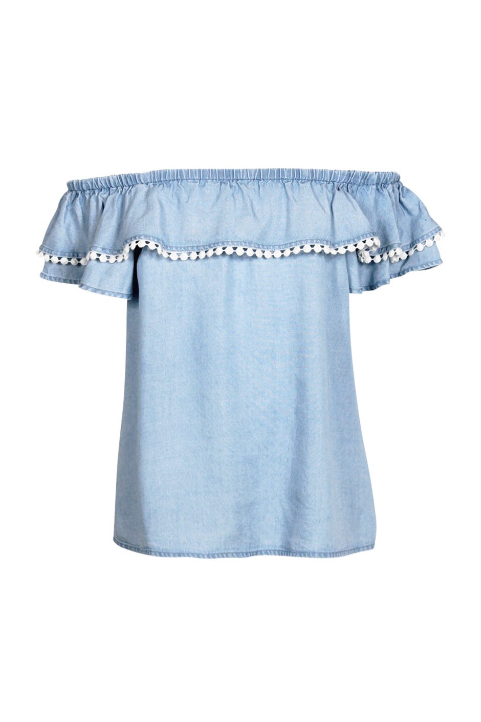 [TEST] Kids Trim Off Shoulder Top