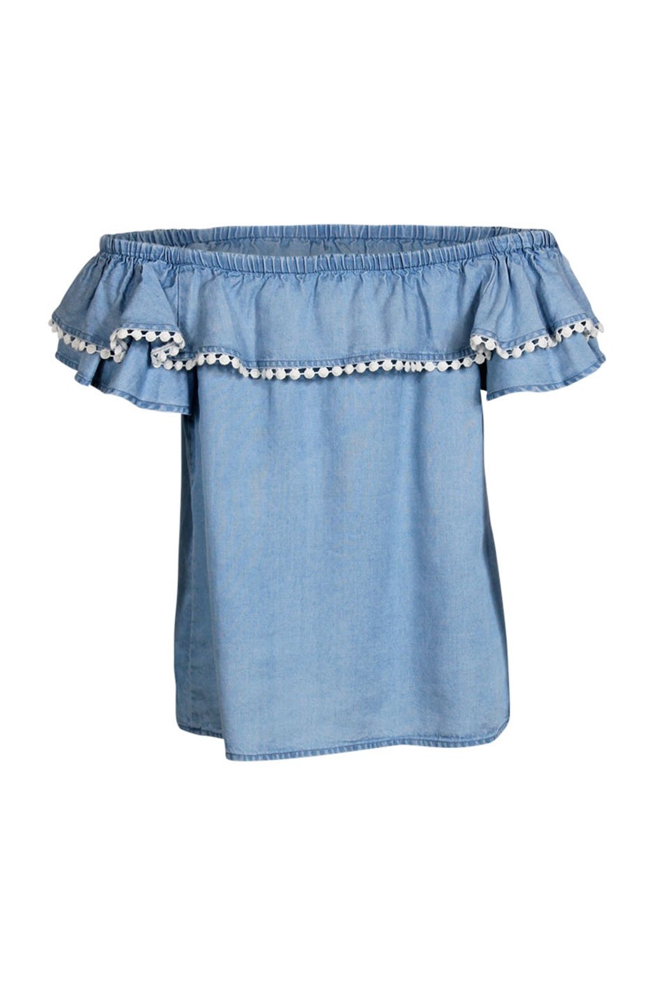[TEST] Kids Trim Off Shoulder Top