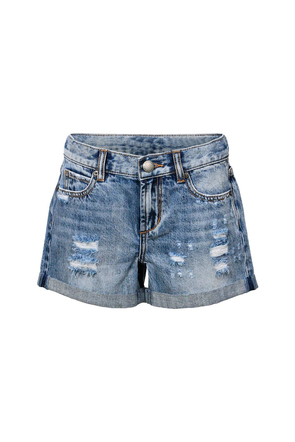 [TEST] Girls Distressed Denim Short