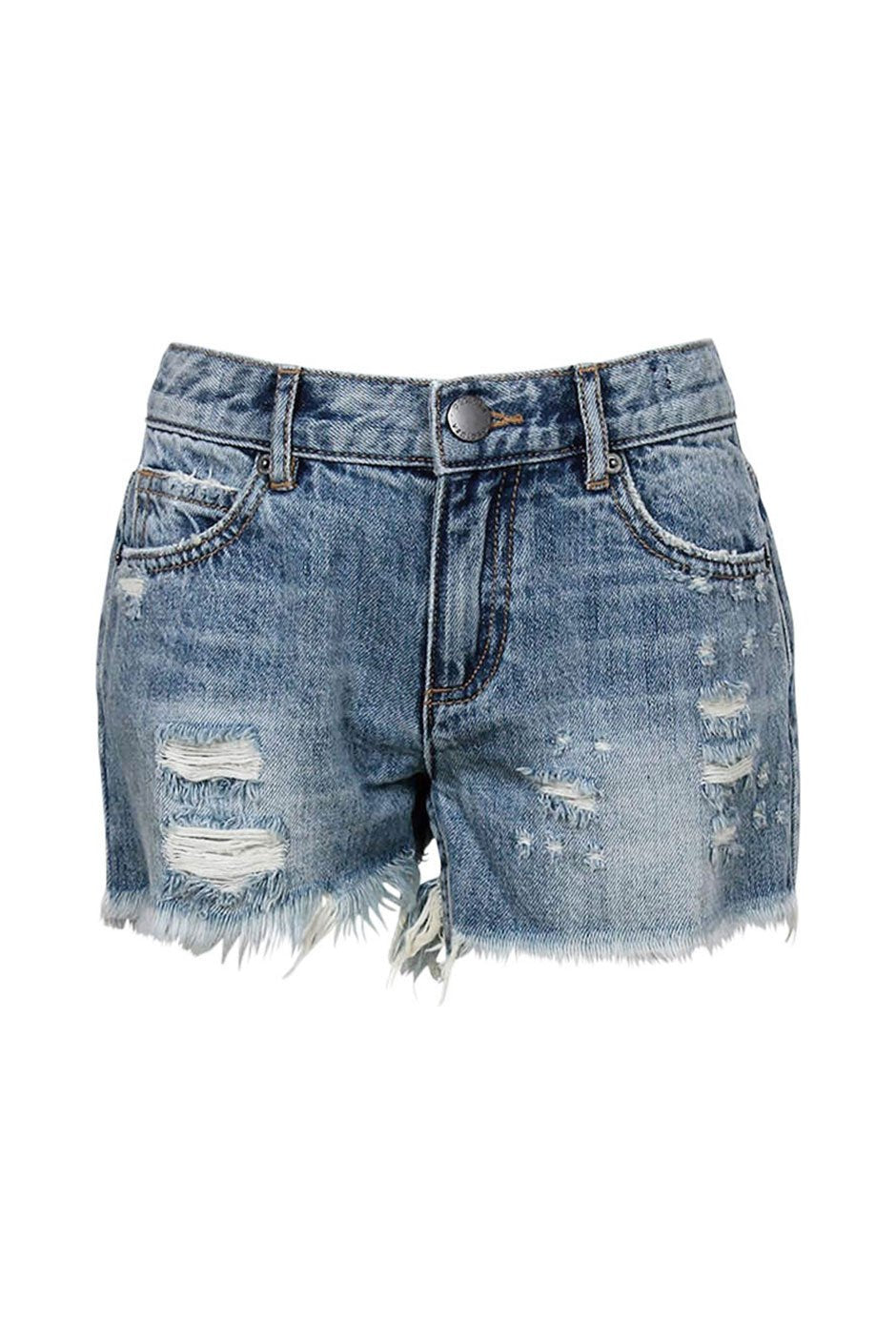 [TEST] Girls Distressed Denim Short