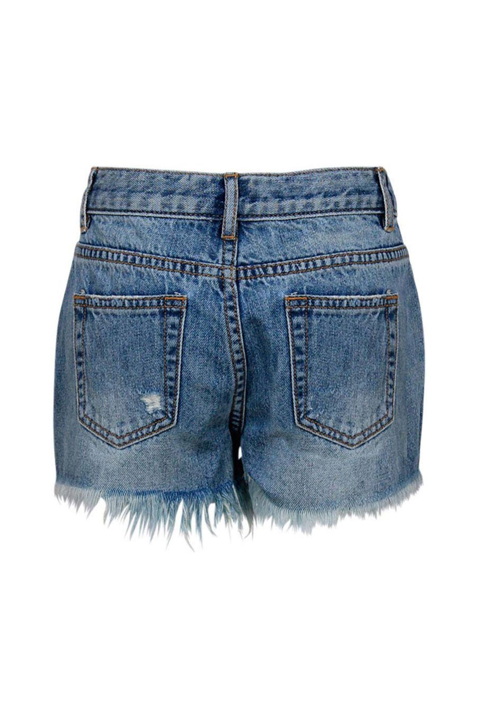 [TEST] Girls Distressed Denim Short