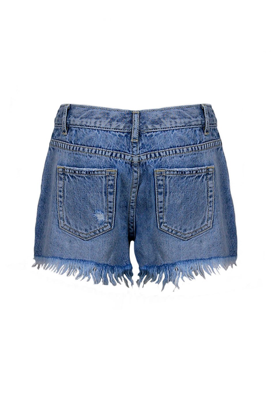 [TEST] Girls Distressed Denim Short