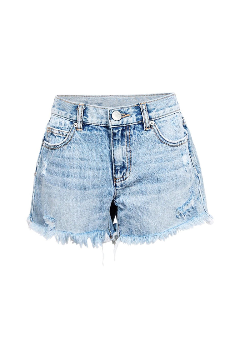 [TEST] Girls Distressed Denim Short