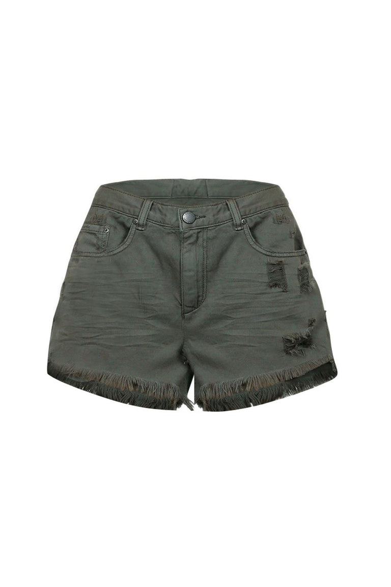 [TEST] Girls Distressed Denim Short