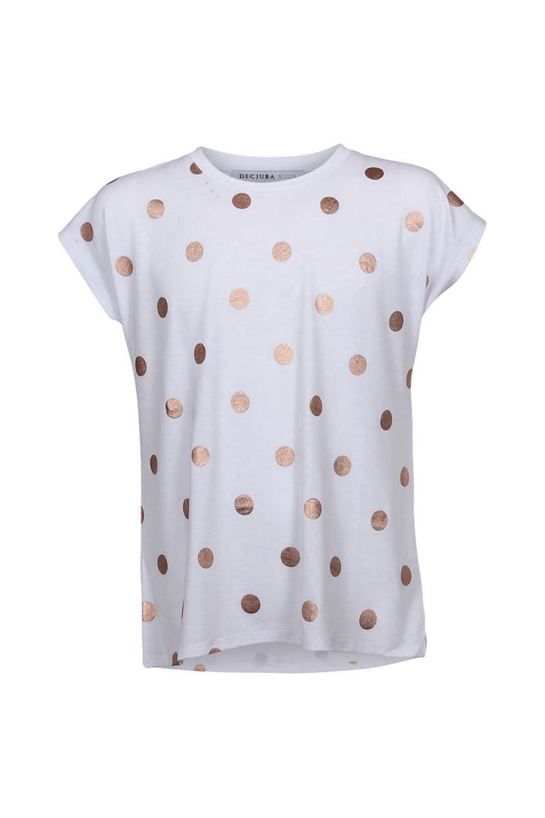 [TEST] Kids Metallic Spot Tee
