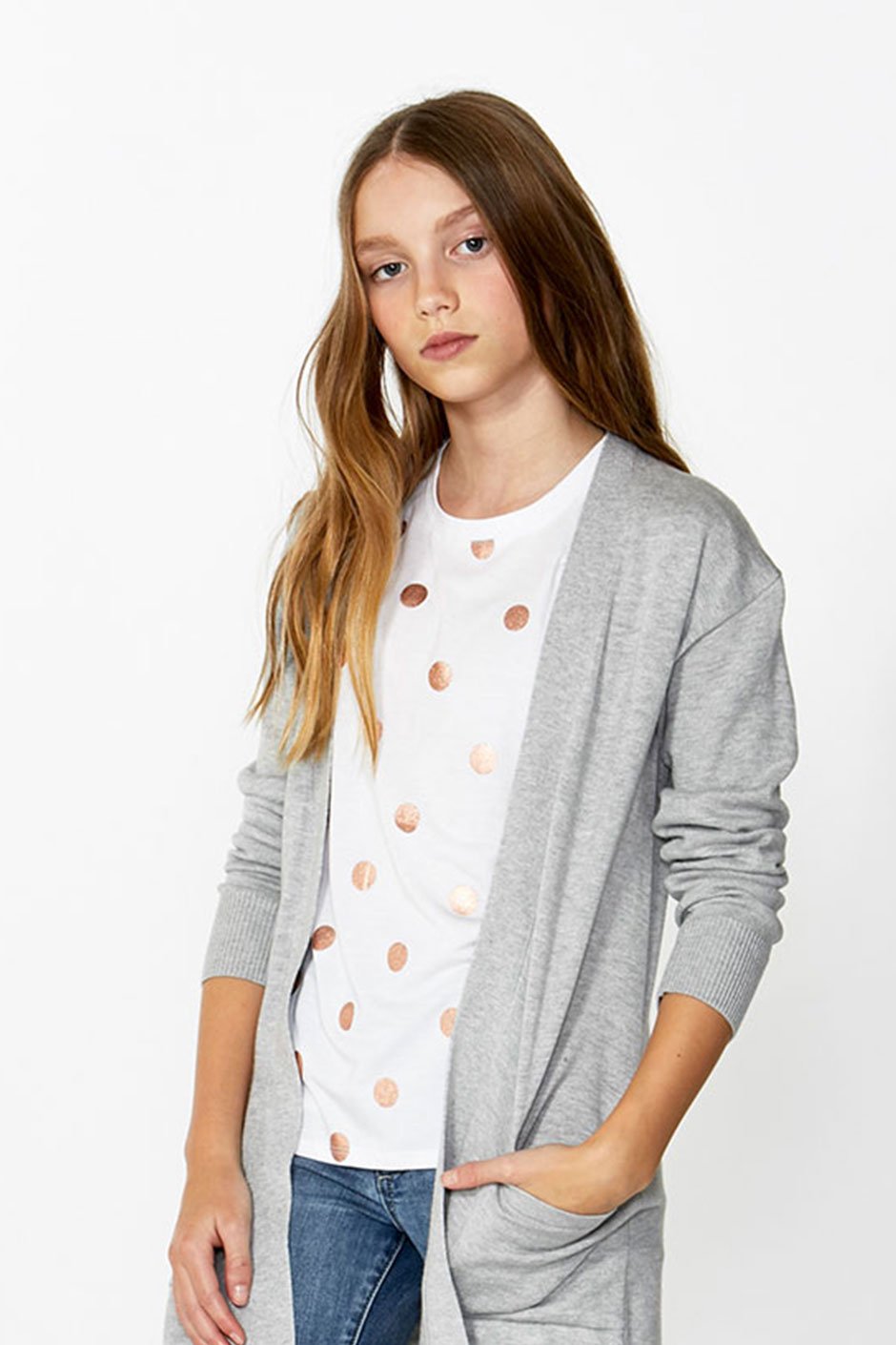 [TEST] Kids Metallic Spot Tee