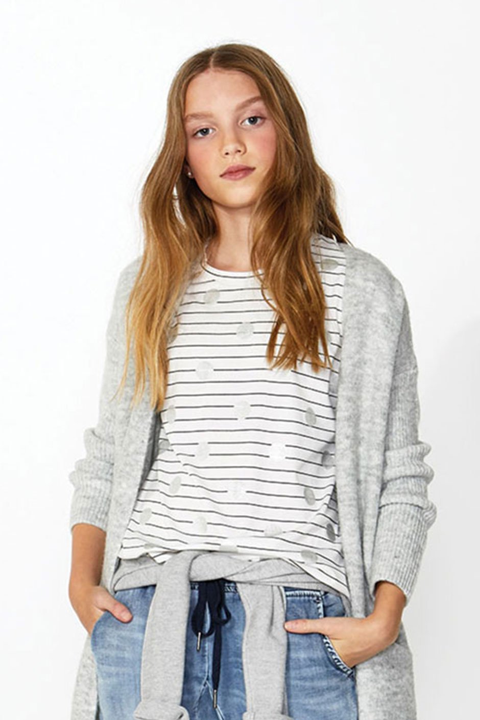 [TEST] Kids Stripe Spot Tee