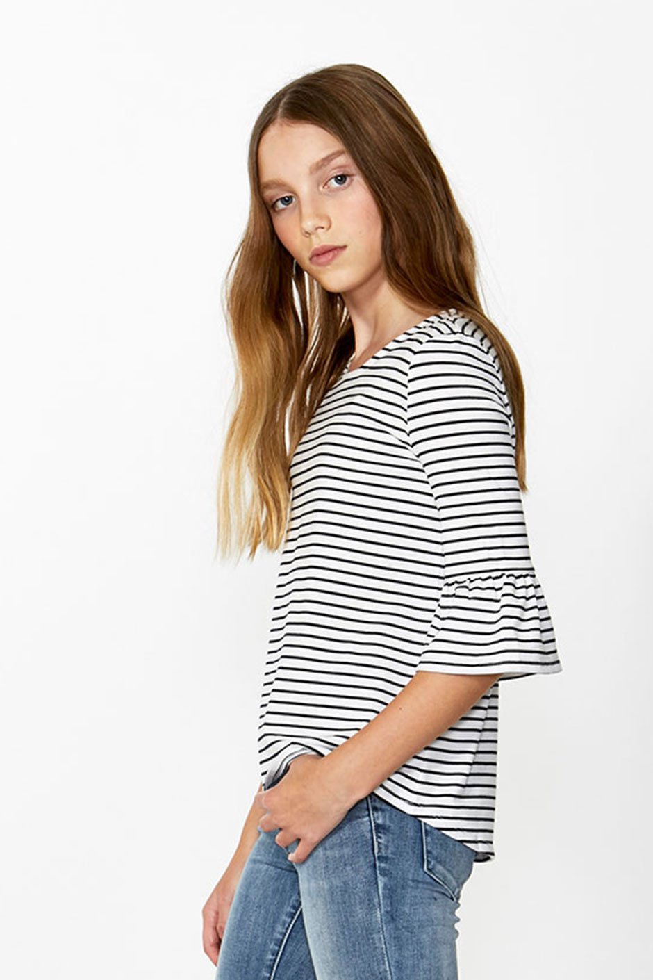 [TEST] Kids Gathered Sleeve Top