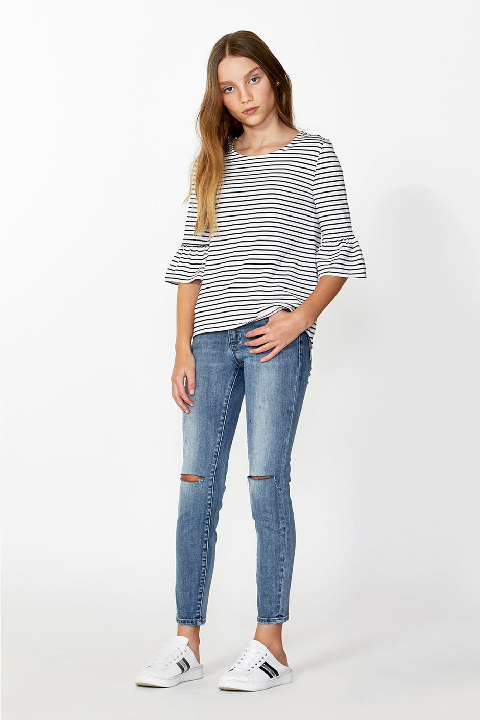 [TEST] Kids Gathered Sleeve Top