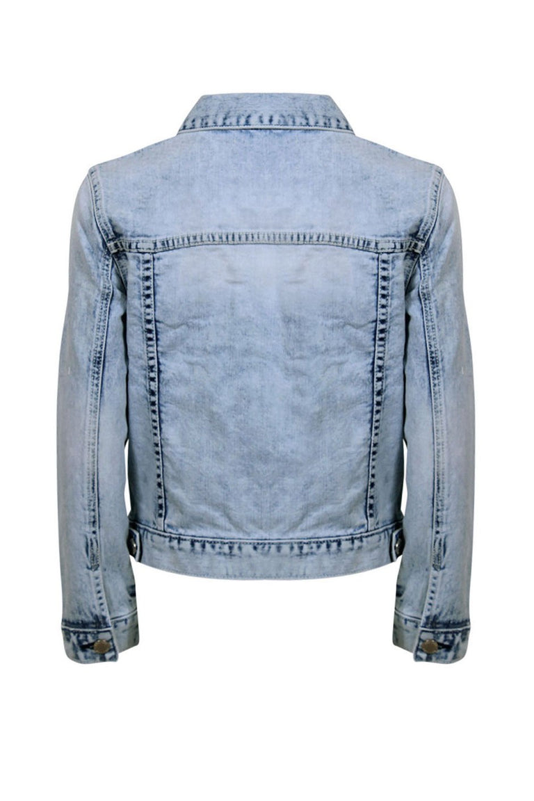 [TEST] Kids Faded Denim Jacket