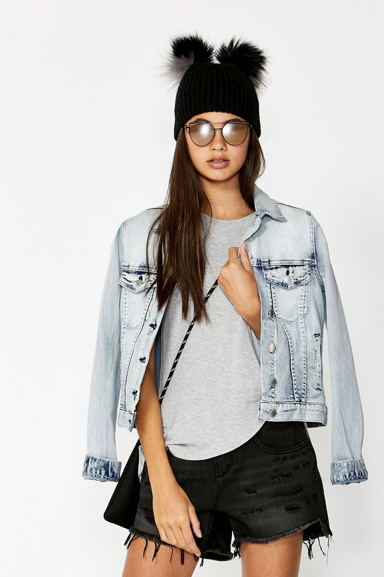 [TEST] Kids Faded Denim Jacket