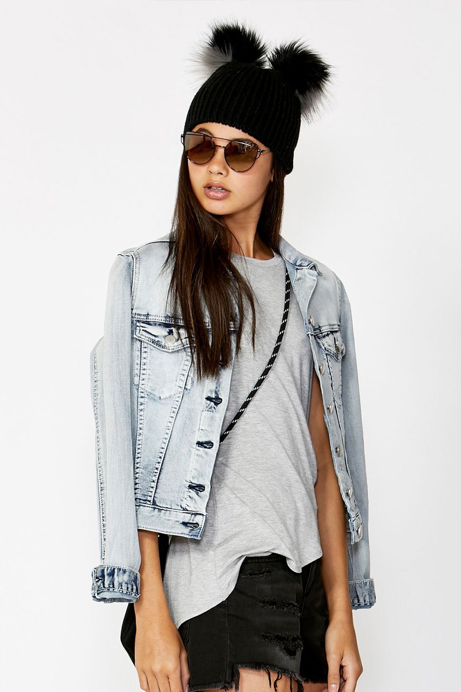 [TEST] Kids Faded Denim Jacket