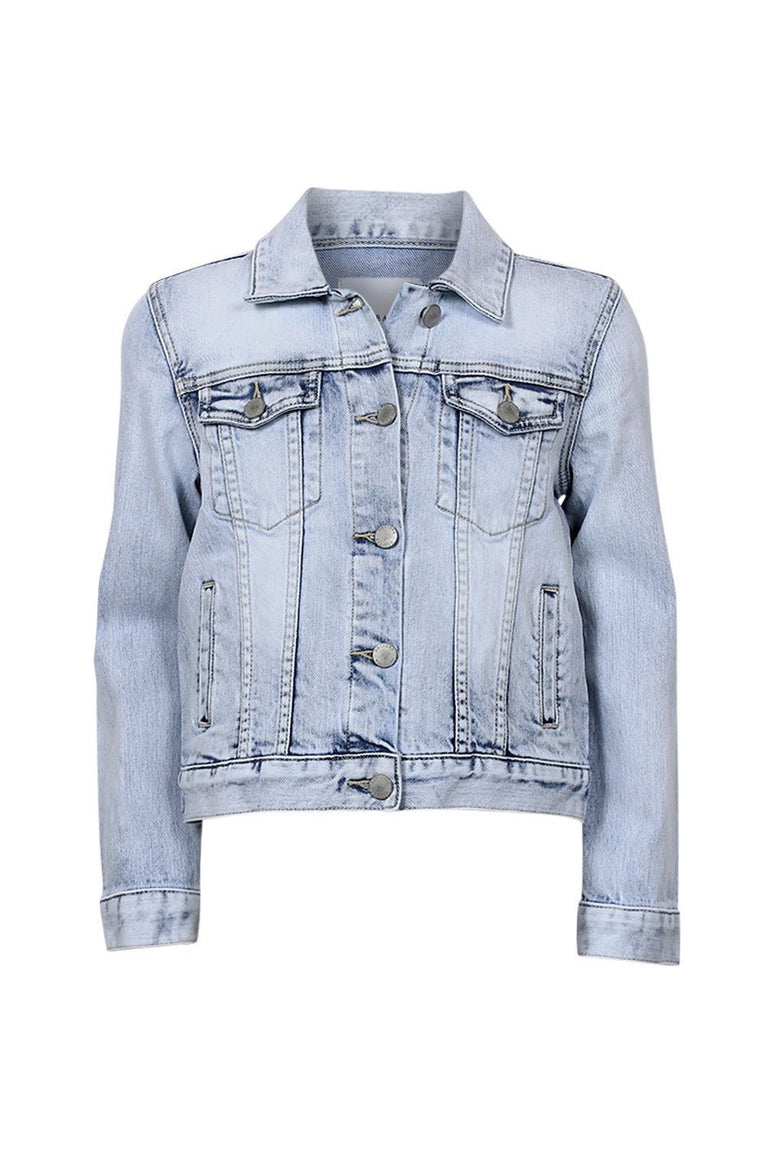 [TEST] Kids Faded Denim Jacket
