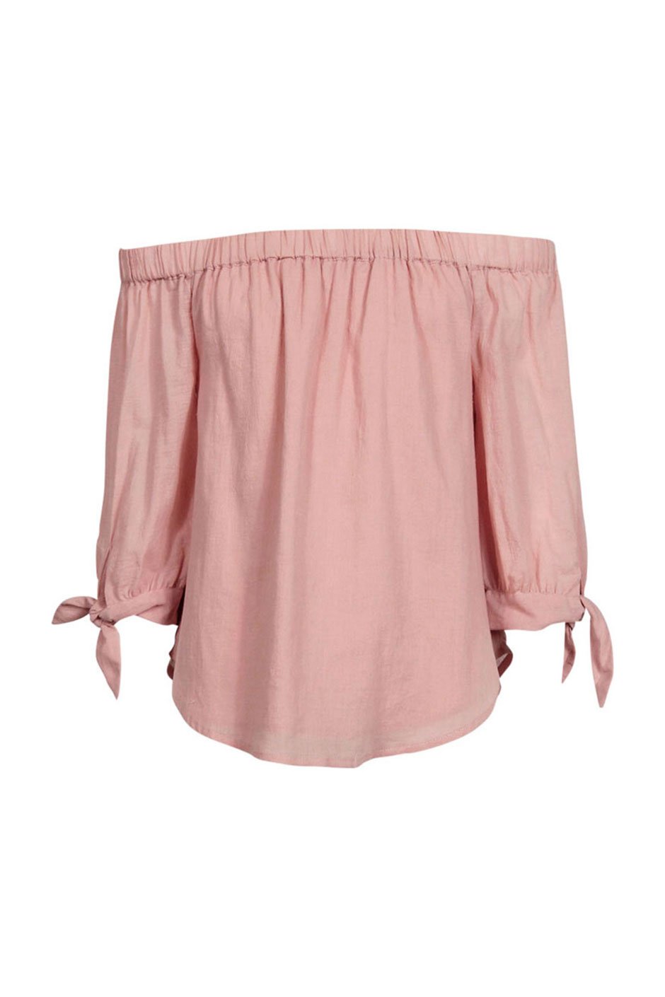 [TEST] Kids Off Shoulder Woven Top