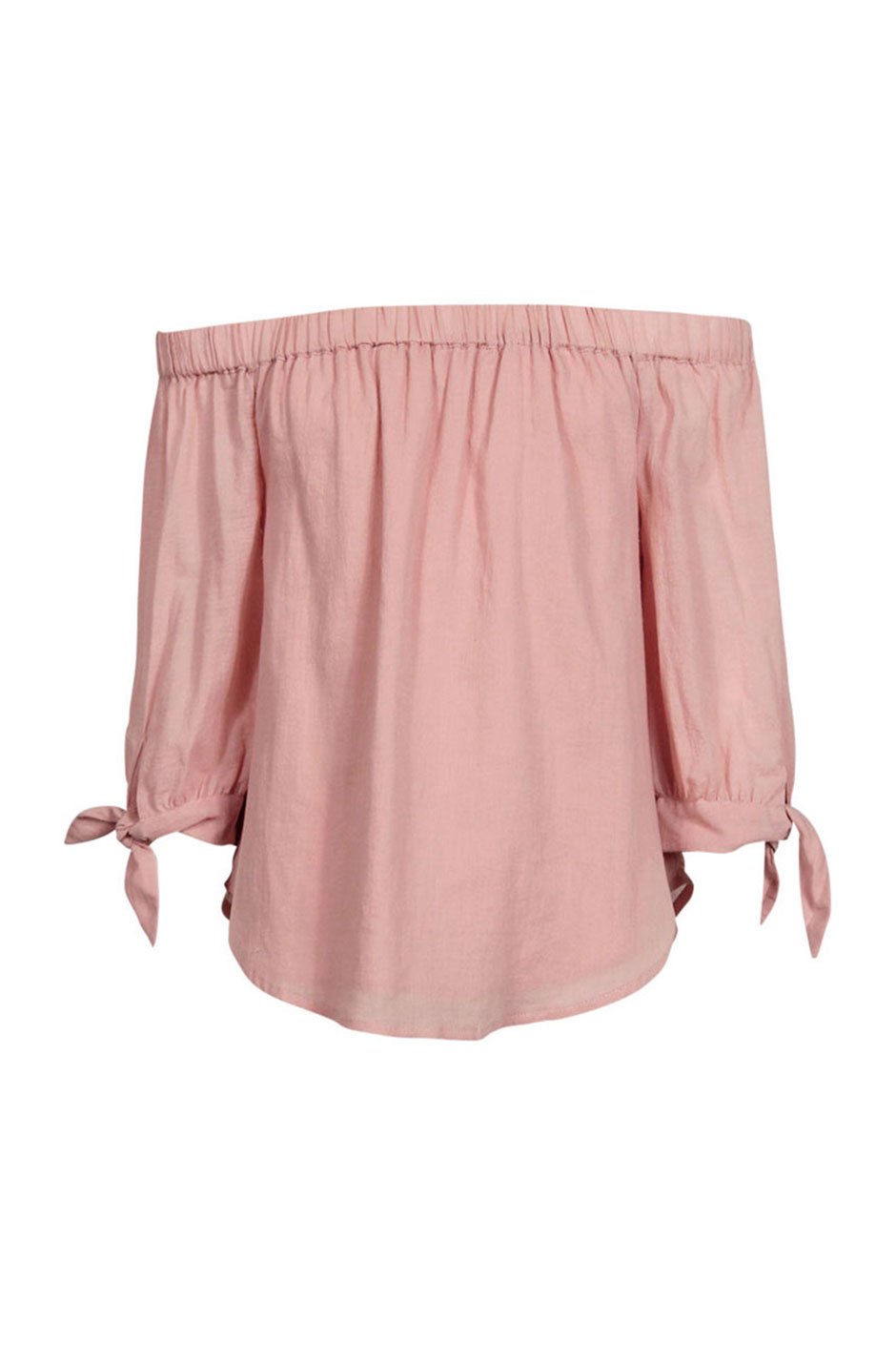 [TEST] Kids Off Shoulder Woven Top