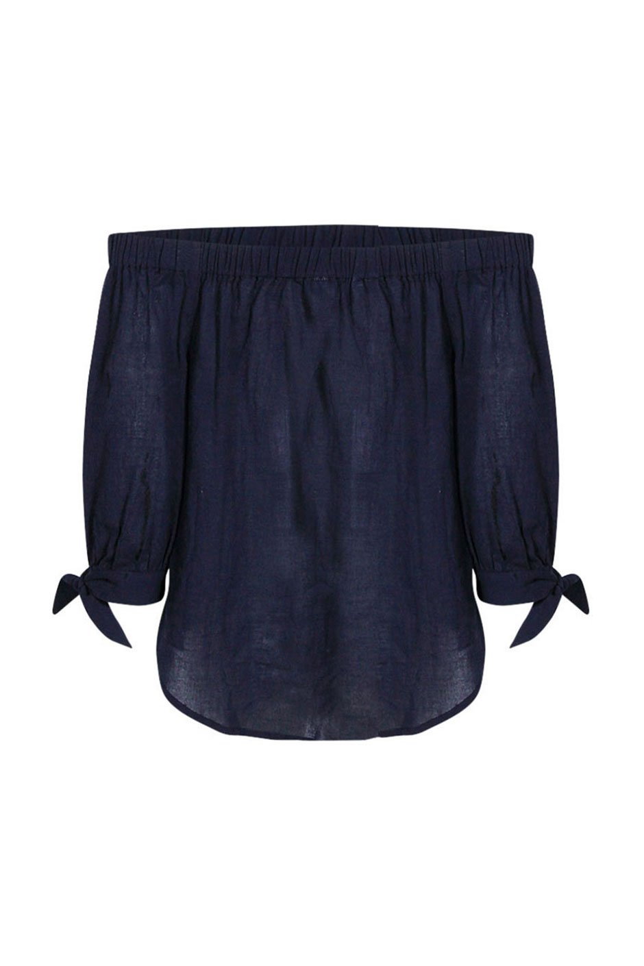 [TEST] Kids Off Shoulder Woven Top