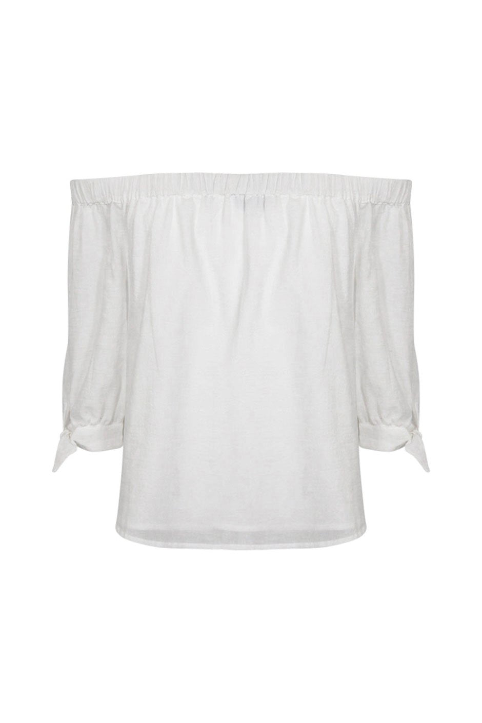 [TEST] Kids Off Shoulder Woven Top
