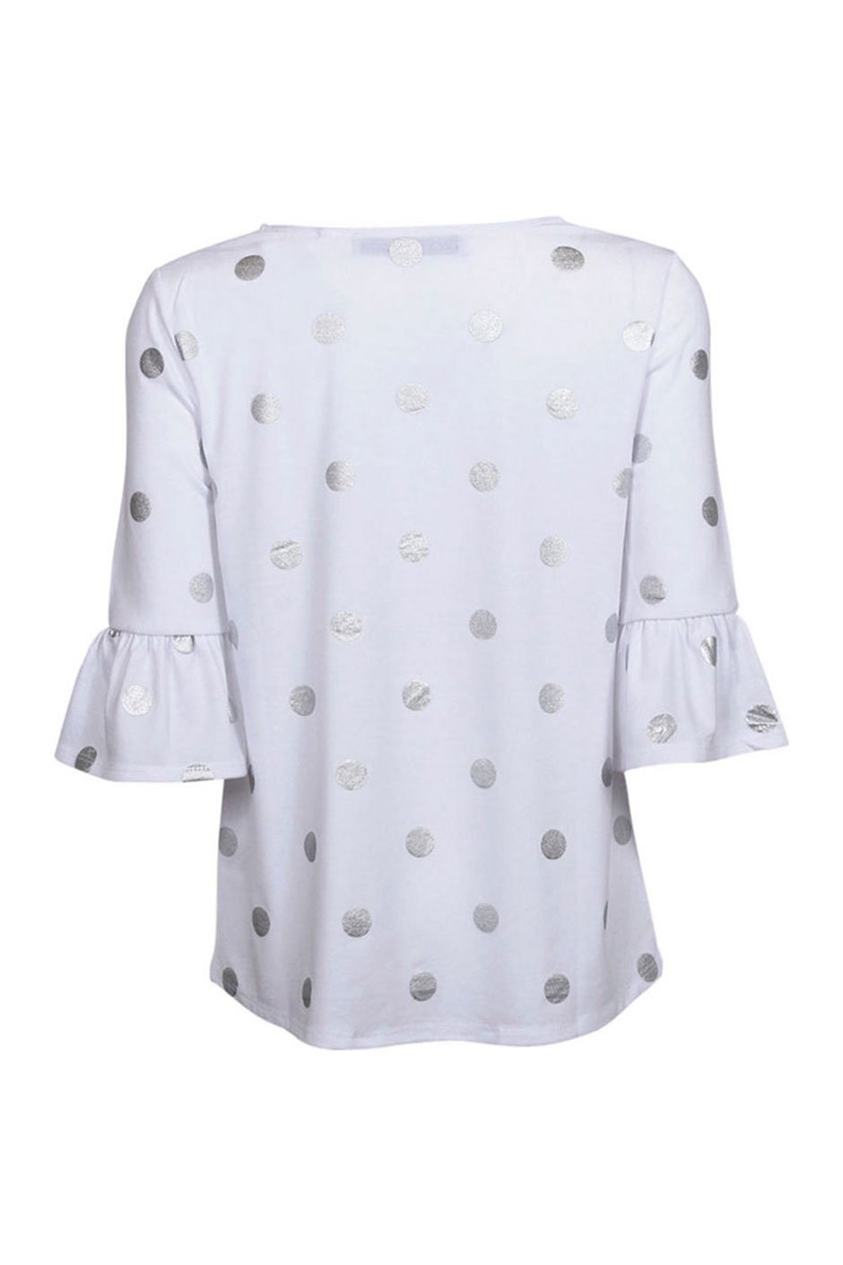 [TEST] Kids Gathered Sleeve Spot Top