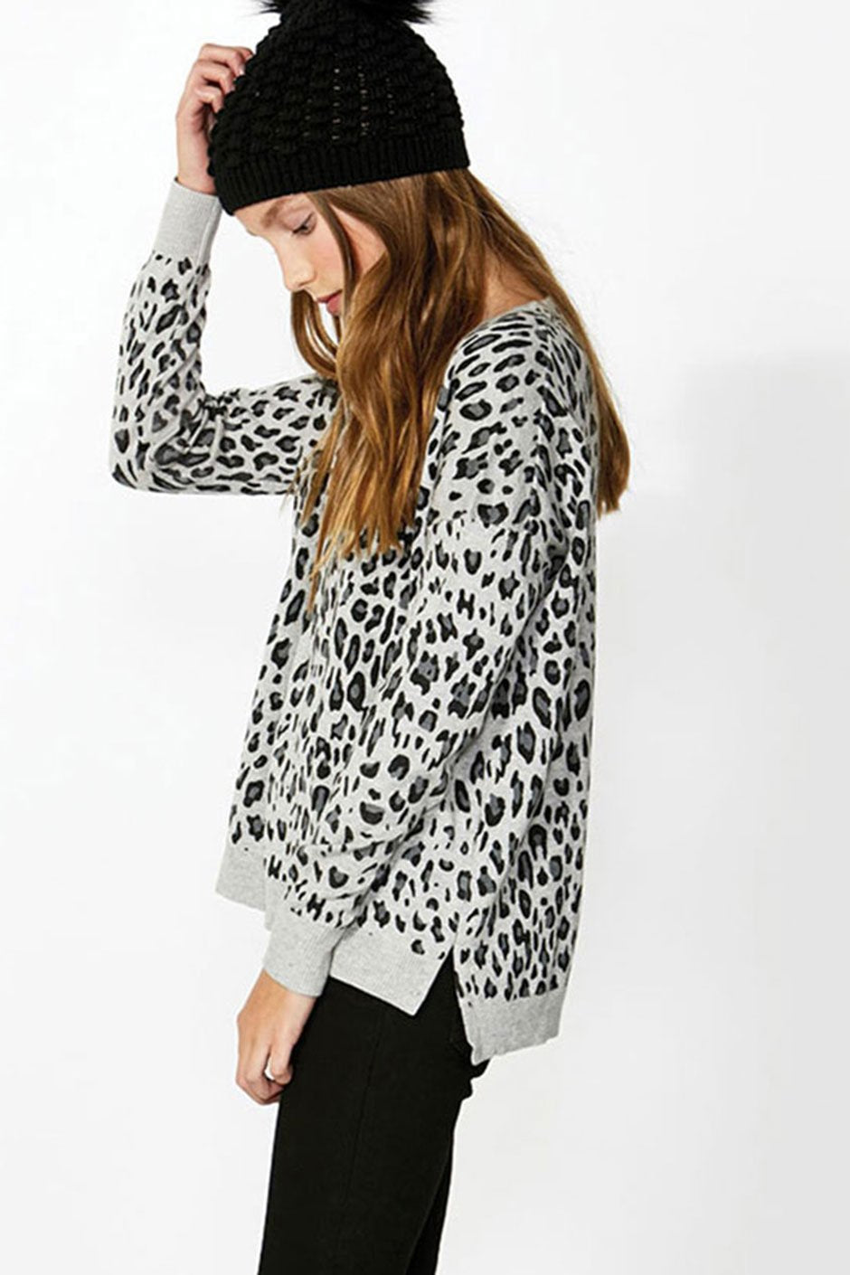 [TEST] Kids Ocelot Print Knit