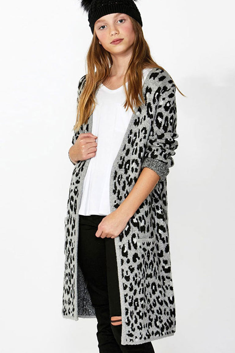 [TEST] Kids Oversized Ocelot Cardi