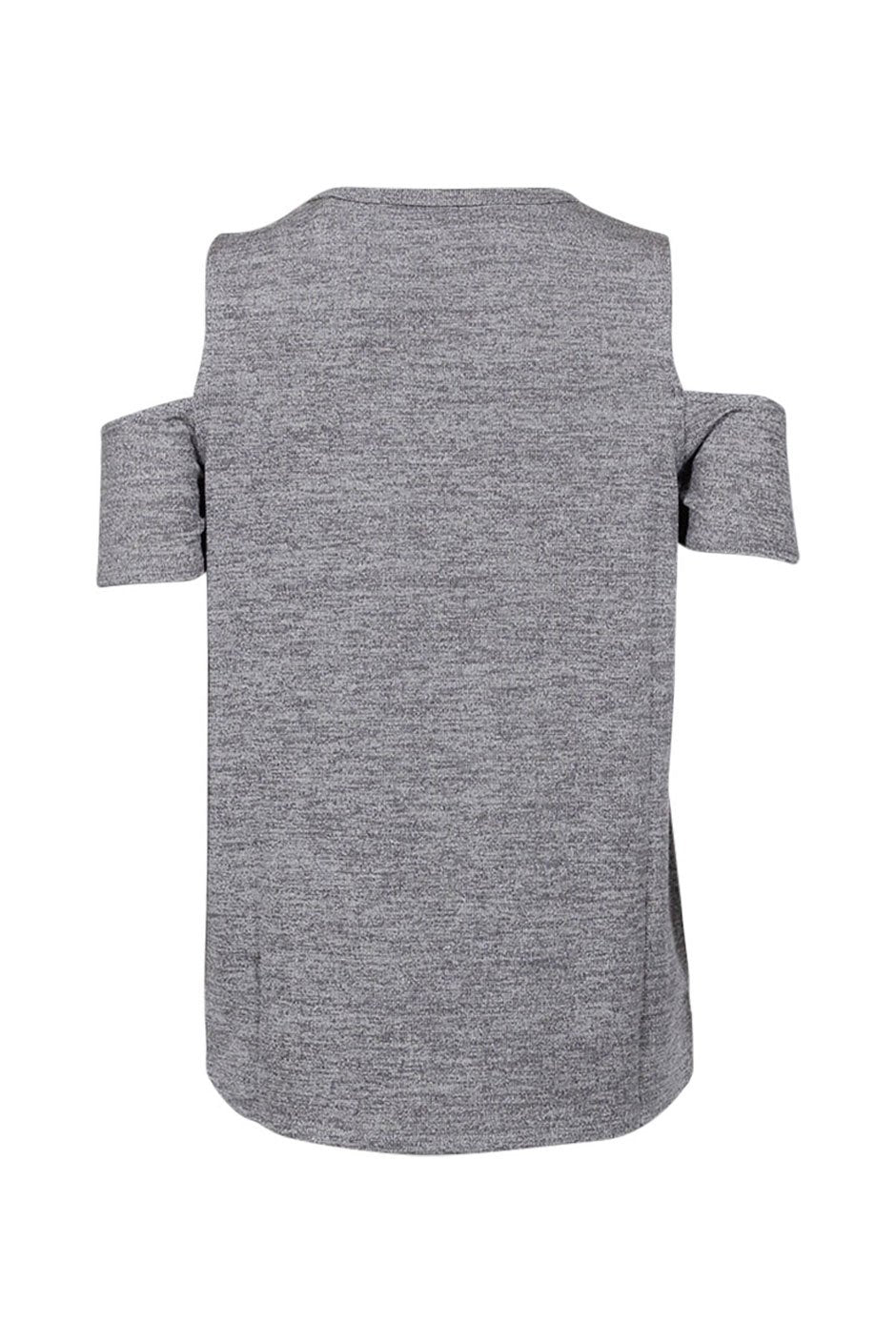 [TEST] Kids Cold Shoulder Text Tee
