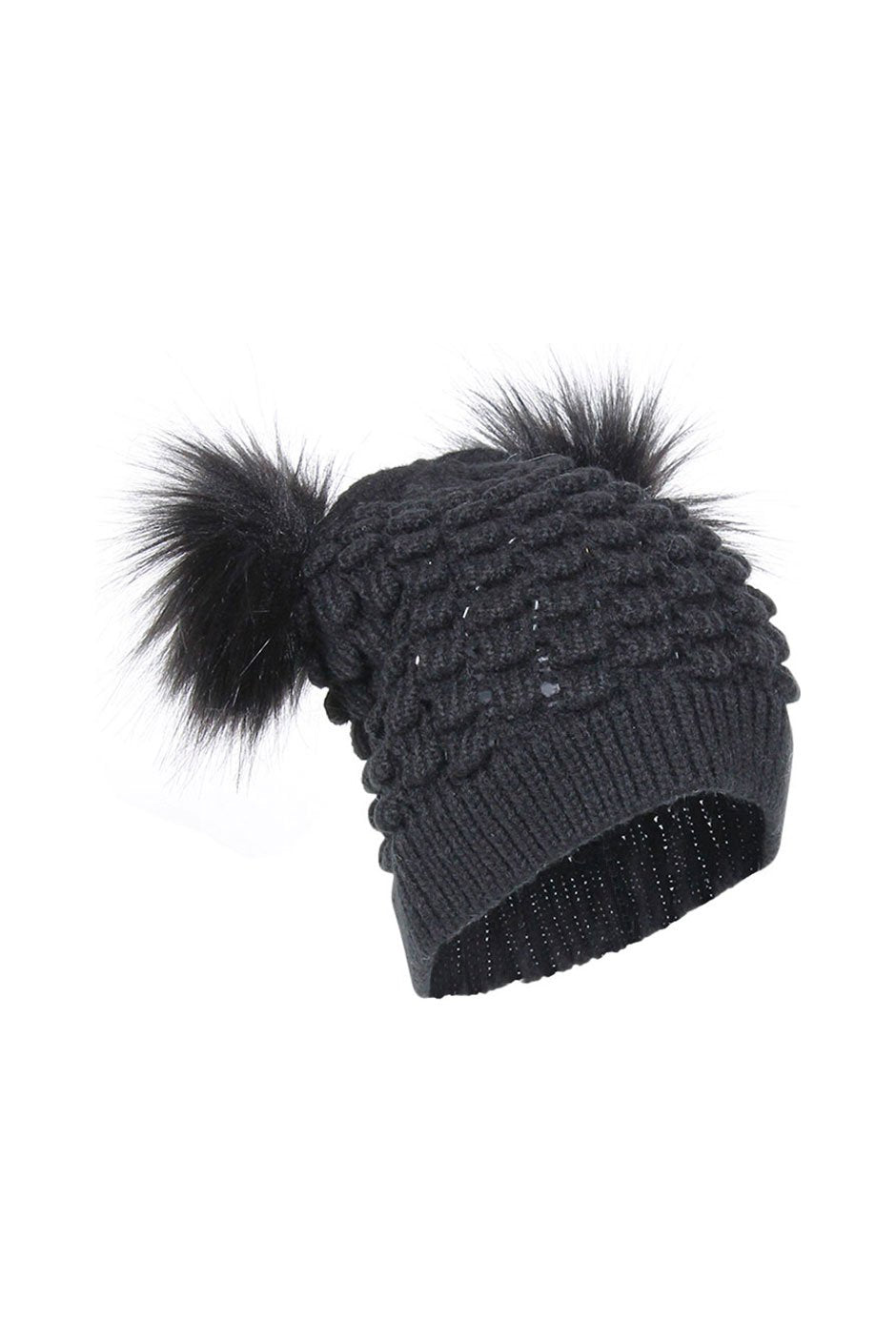 [TEST] Kids Double Pom Pom Beanie