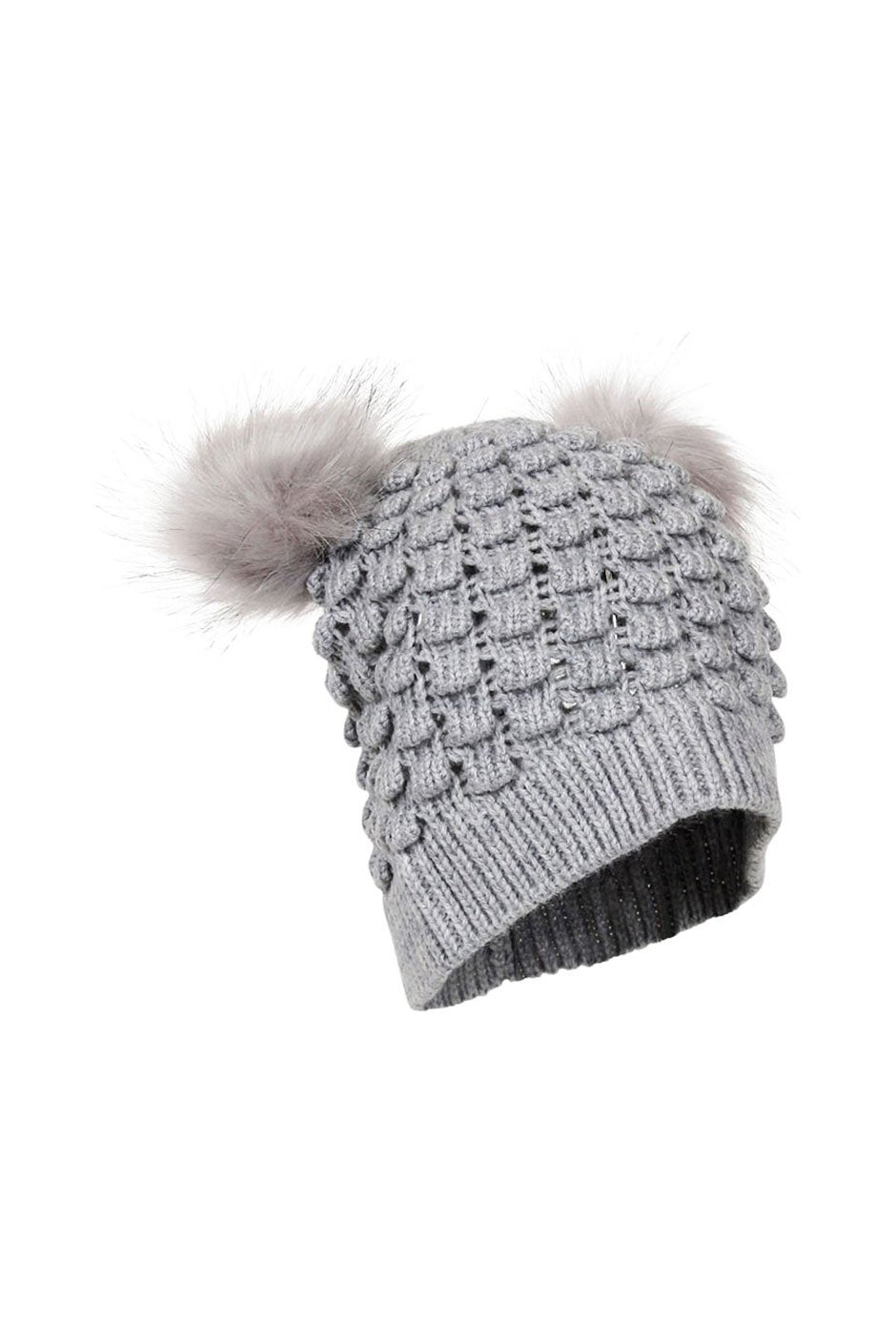 [TEST] Kids Double Pom Pom Beanie